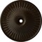 Ekena Millwork Galveston Ceiling Medallion (Fits Canopies up to 5 7/8"), 51"OD x 3 5/8"ID x 3 3/8"P, Bronze CM51GLBZS - alternate 1